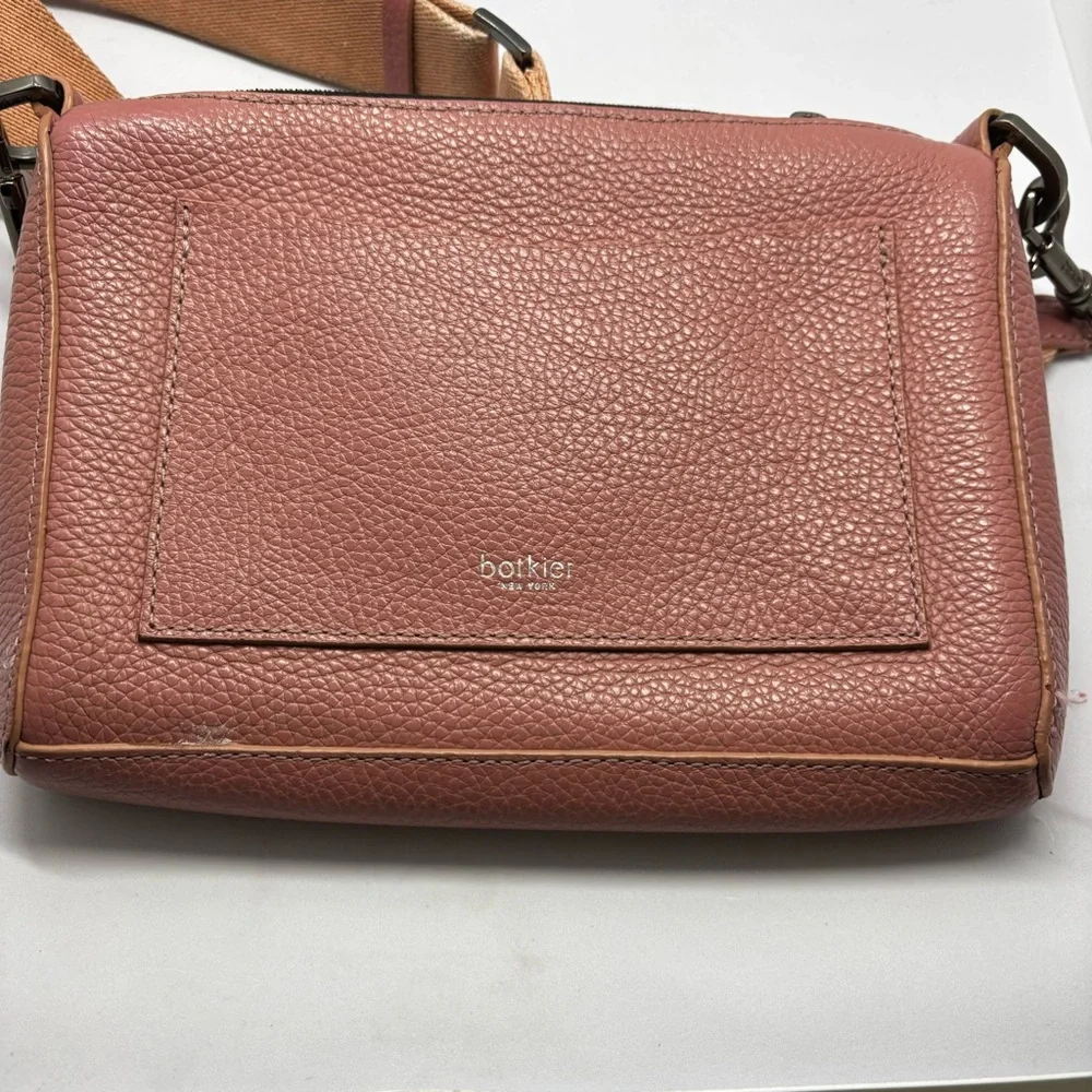 Botkier “Valentina” rose blush pink crossbody bag/guitar strap